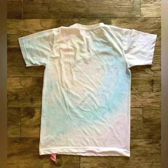 LIGHLY TIE-DYED SHORT SLEEVE V-NECK T-SHIRT MEN SMALL - Picture 3 of 5